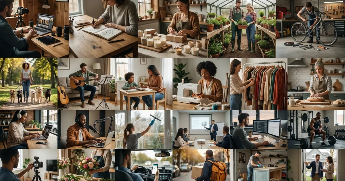 25 Legitimate Side Hustles You Can Start This Weekend - guide