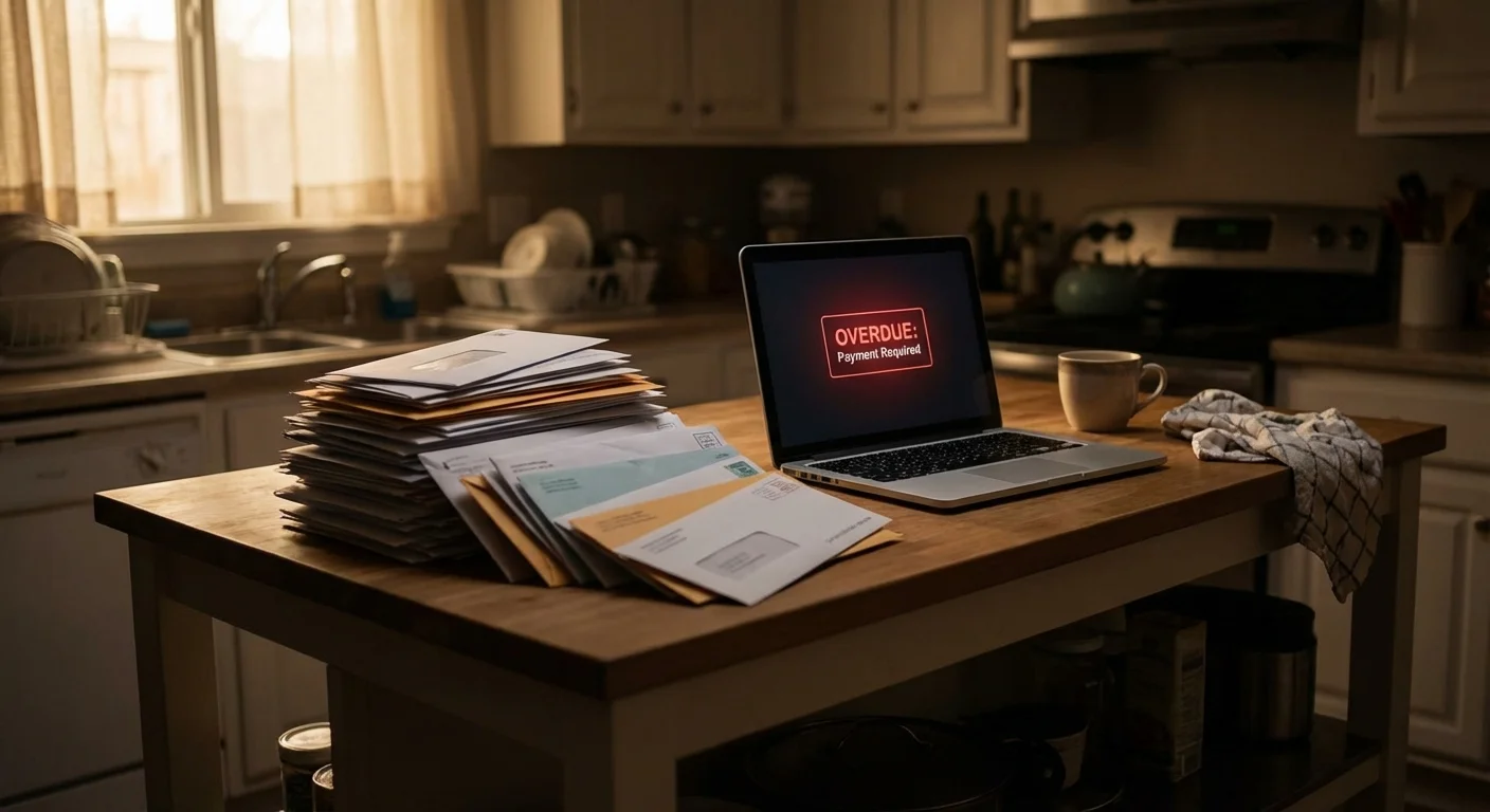 A close-up of a finger about to tap a smartphone screen.
