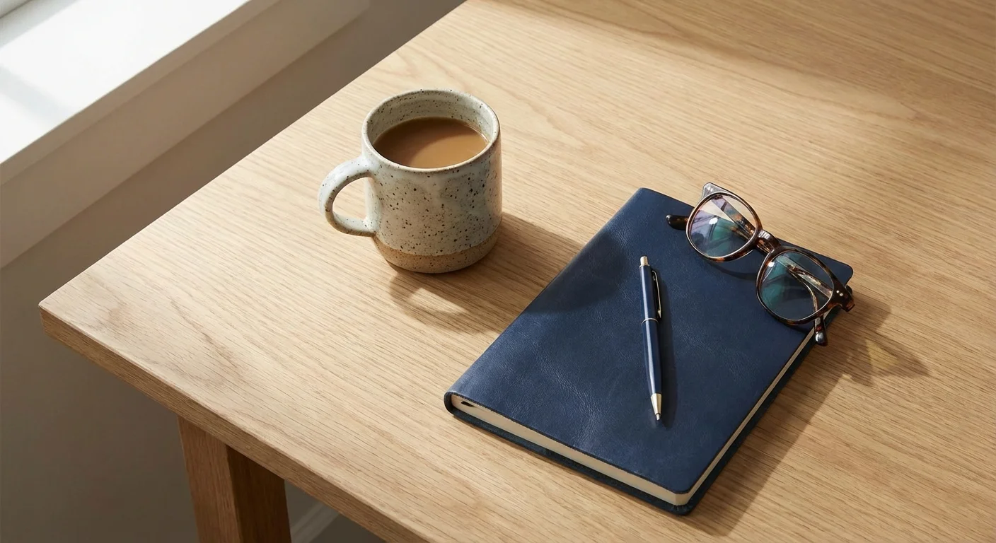 A couple happily planning a trip together on a laptop in a sunlit cafe.