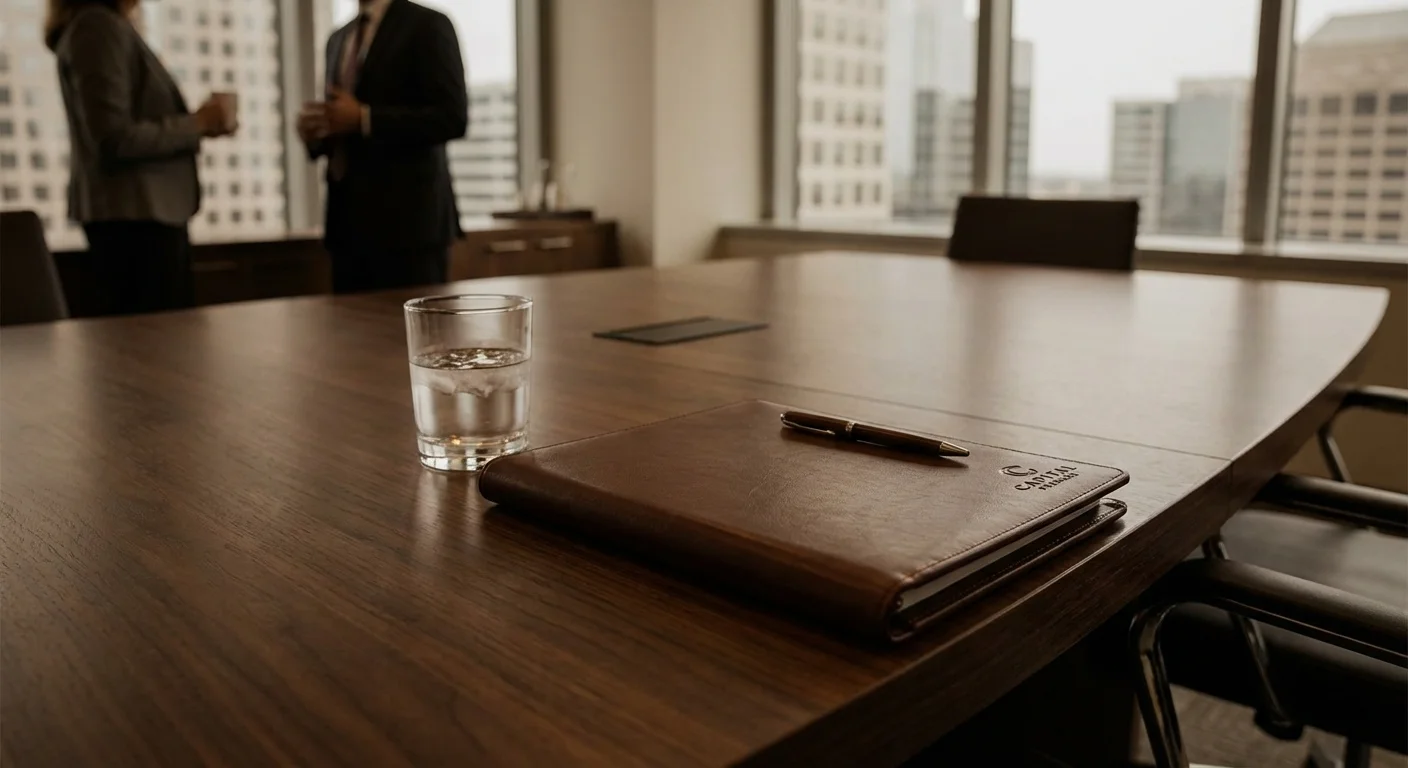 A flat lay of high-quality pet essentials and a planner on a wooden surface.