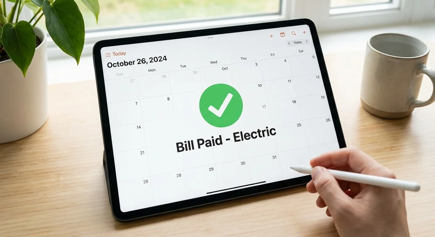 A pensive person looking out a window at a neighborhood.