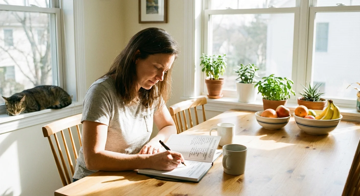 A person having a meeting with a financial advisor in a modern office.