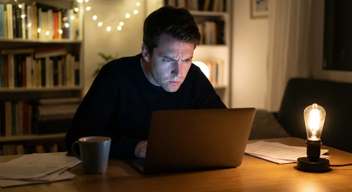 A person meets with a financial advisor in a bright, modern office.