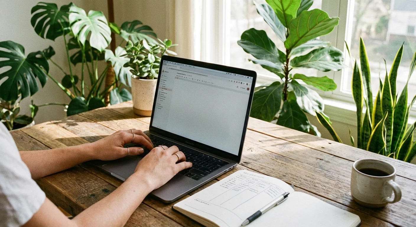 A person walking a very large dog and a very small dog together in a park.