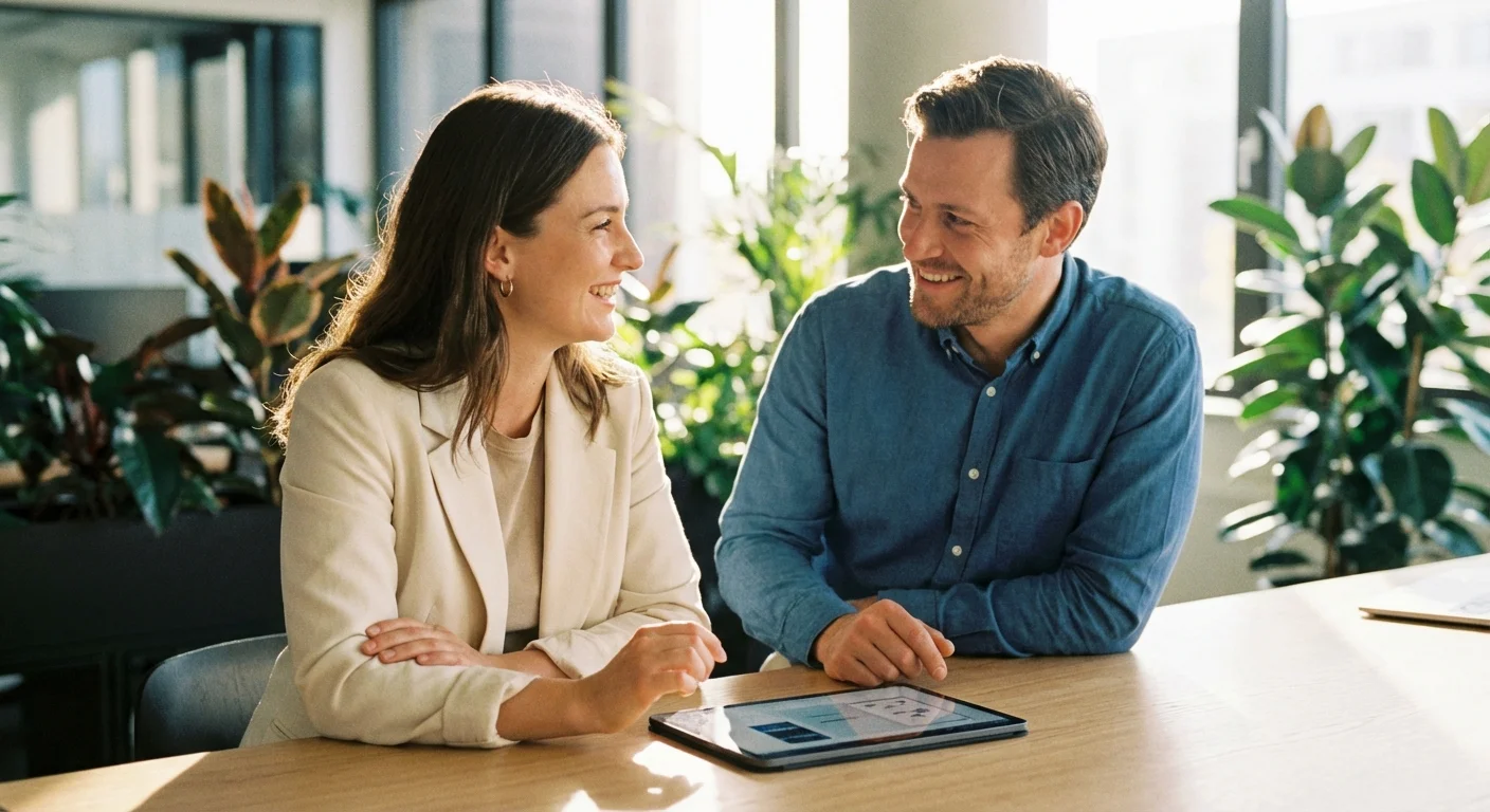 A split image comparing a simple plant to complex blueprints, symbolizing different budget styles.