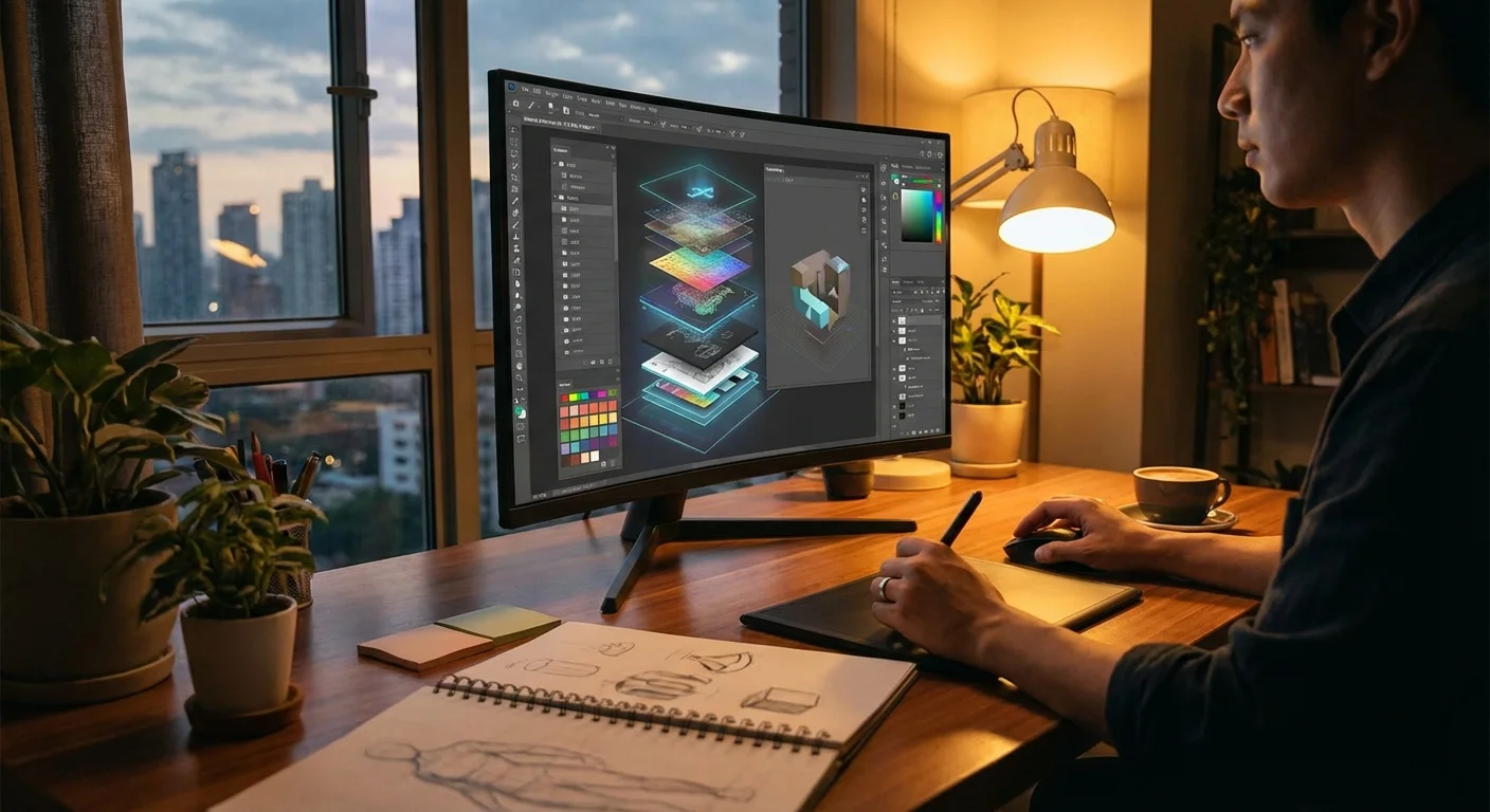 A stylish glass jar on a bookshelf, symbolizing a dedicated savings bucket.