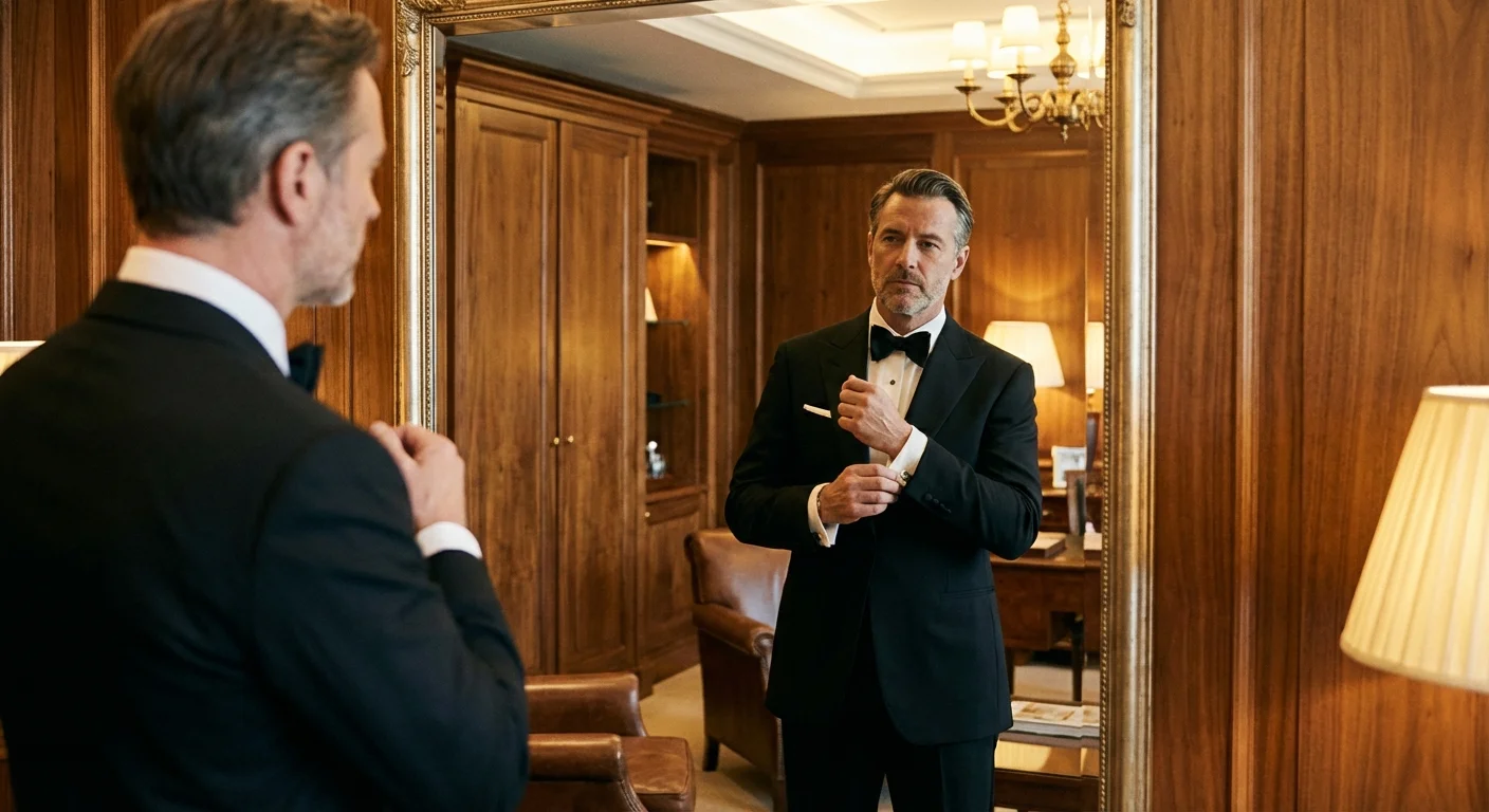An older dog resting on a high-quality pet bed in a warm, sunlit room.