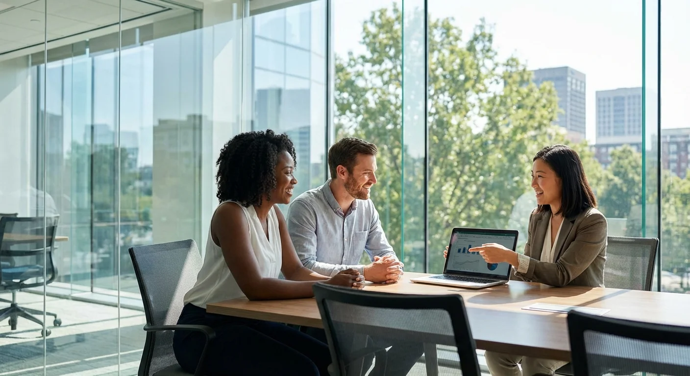 Hands sealing an envelope, representing the action of sending a dispute letter.