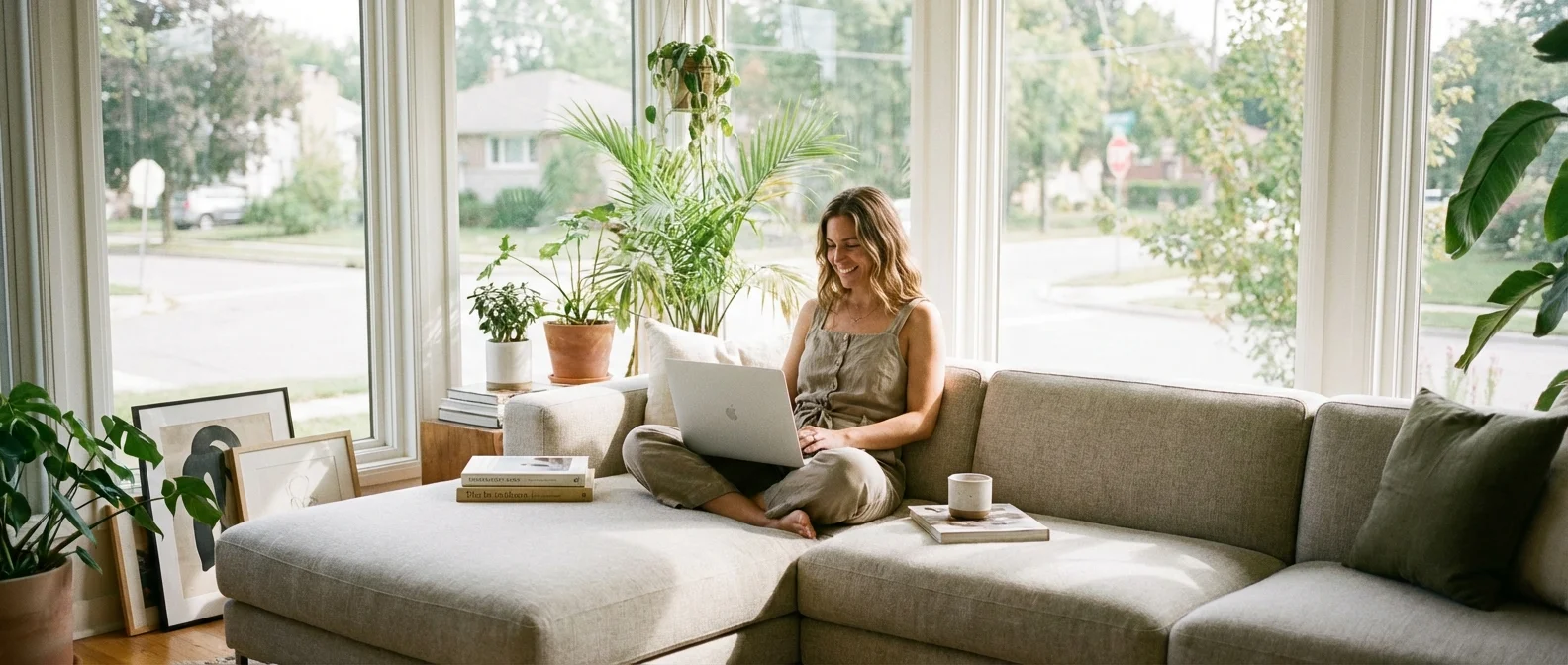 Organized glass containers of fresh food inside a clean refrigerator.