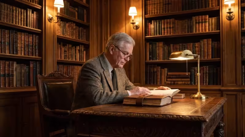 A woman smiling at her phone in a bright, modern kitchen, symbolizing stress-free money management.