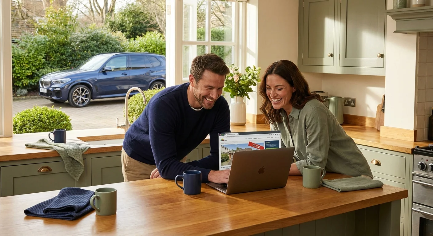 Three stylish ceramic piggy banks arranged neatly on a shelf.